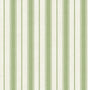 Eliott Linen Stripe wallpaper in Pomme green with vertical linen-look stripes