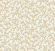 Corail Driftwood botanical trail wallpaper in a matte finish