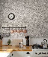 Cossette Hickory Smoke by French Country Botanical Sidewall Wallpaper – Seabrook Designs FC62206