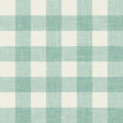 Mint green and off-white gingham plaid wallpaper pattern