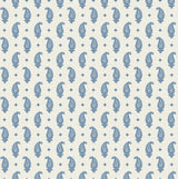 Maia Paisley wallpaper in French Blue