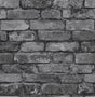 Davis Charcoal Rustic Brick Wallpaper by Fine Decor
