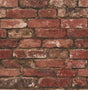 Fine Decor Davis Red Rustic Brick Wallpaper FD31285