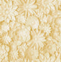 Dacre Yellow Floral Wallpaper by Fine Decor in a buttery yellow paper-collage flower design