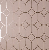 Raye Pink Rosco Trellis Wallpaper