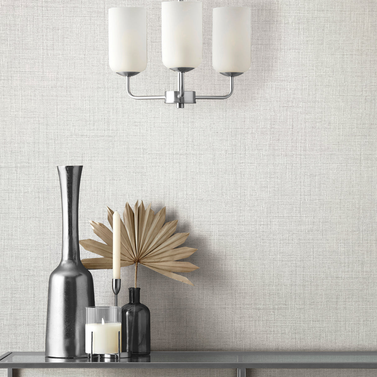 Weber Light Grey by Fine Decor Texture Wallpaper – Brewster Home Fashions FD42826