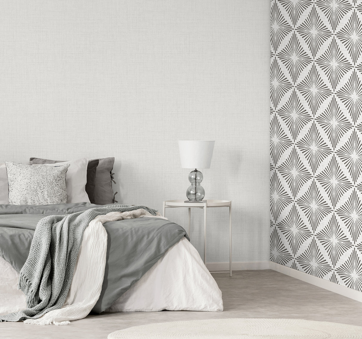 Weber Light Grey by Fine Decor Texture Wallpaper – Brewster Home Fashions FD42826