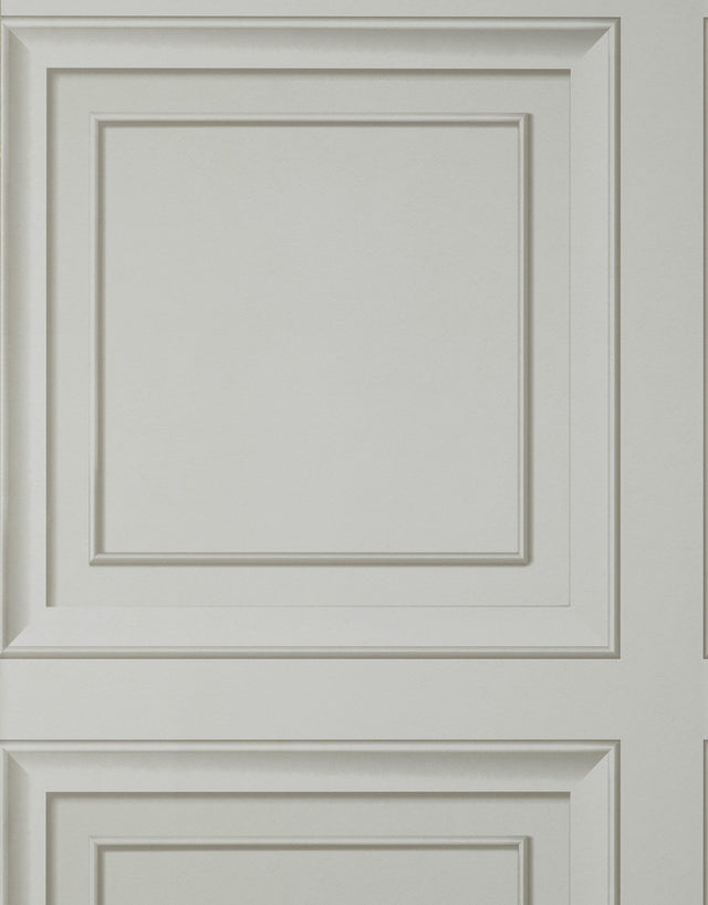 Distinctive Grey Square Panel Wallpaper with Graphics Wood & Stone Motif, Masculine Style - Fine Decor FD43002