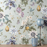 Sierra Sage Floral Wallpaper with Botanical Flowers and Modern Style - Fine Decor FD43061
