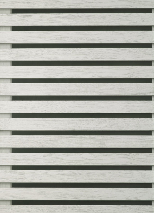 Marlow Charcoal Wood Slats Wallpaper with Farmhouse Wood Graphic Pattern - Fine Decor FD43219