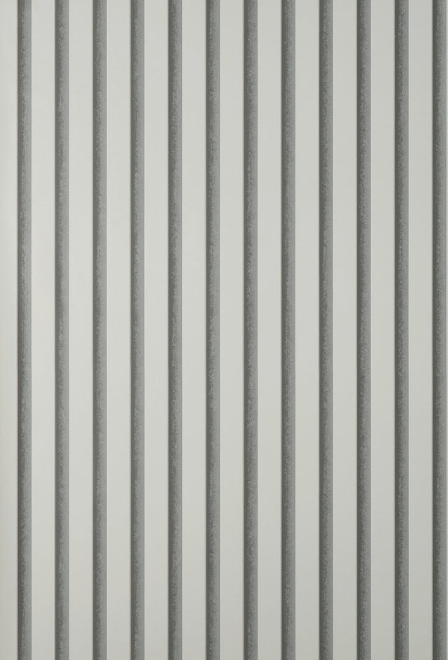 Reggie Stone Vertical Slats Wallpaper with Striped Feature Wall Pattern - Fine Decor FD43287