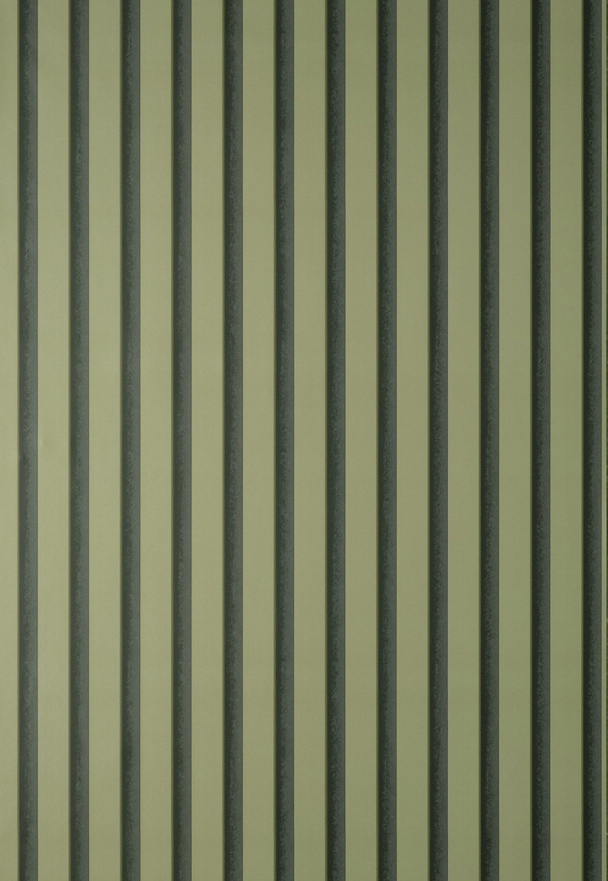 Reggie Olive Vertical Slats Wallpaper with Stripes Feature Wall - Fine Decor FD43289