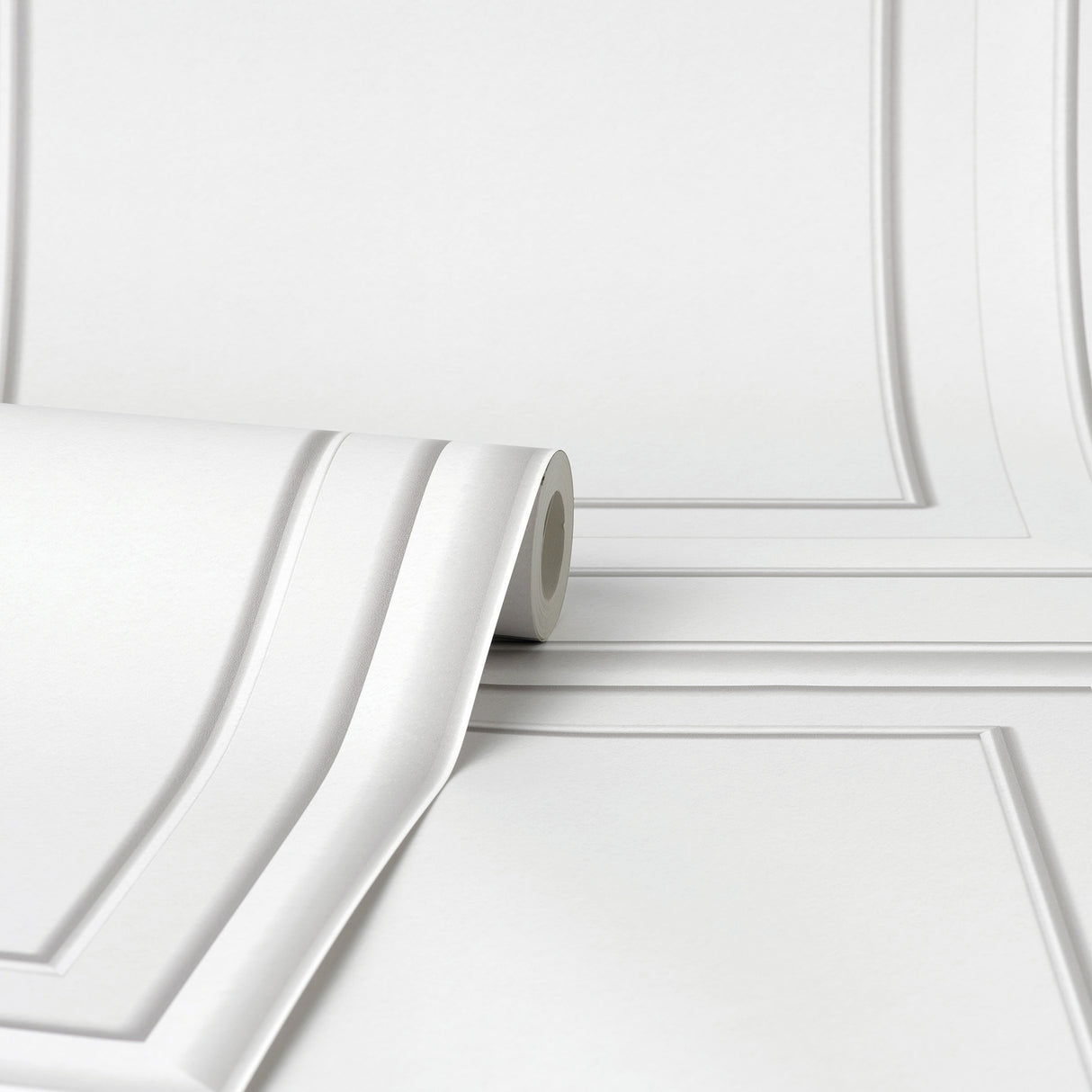 Distinctive White by Fine Decor Square Panel Wallpaper – Brewster Home Fashions FD43298