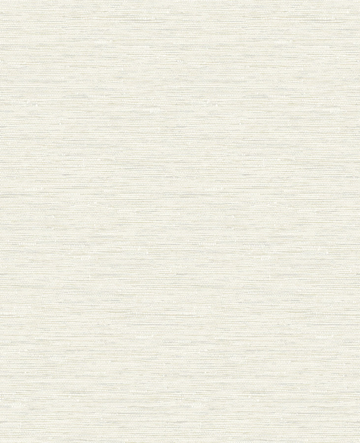 Miya Cream Faux Grasscloth Wallpaper with Textured Pearlescent Weave - Fine Decor FD43312