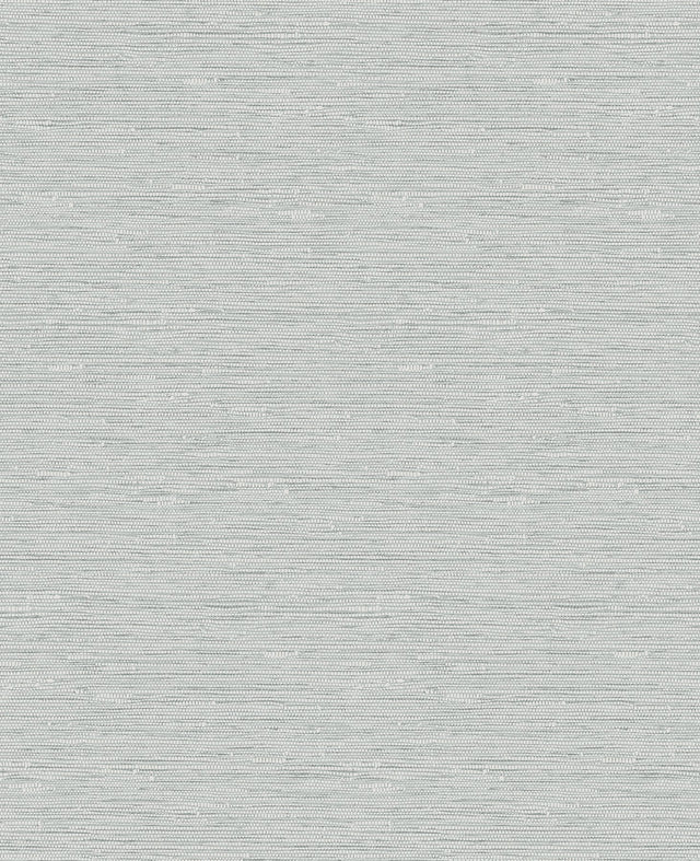 Miya Grey Faux Grasscloth Wallpaper with Modern Graphics Texture - Fine Decor FD43313