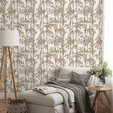 Bastian Neutral by Fine Decor Trees Wallpaper – Brewster Home Fashions FD43343