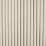 Fine Decor Raiden Cream Ribbed Panel Wallpaper detail showing vertical ribbed stripes