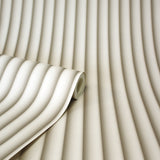 Raiden Cream by Fine Decor Ribbed Panel Wallpaper – Brewster Home Fashions FD43389