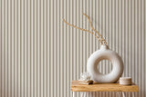 Raiden Cream by Fine Decor Ribbed Panel Wallpaper – Brewster Home Fashions FD43389
