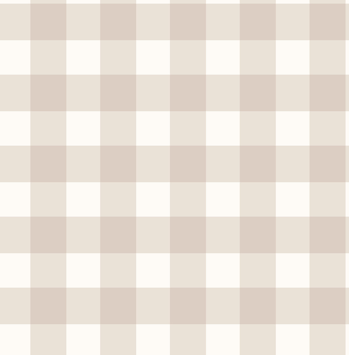 Fine Decor Patrice Light Brown Gingham Wallpaper FD43394