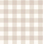 Fine Decor Patrice Light Brown Gingham Wallpaper FD43394
