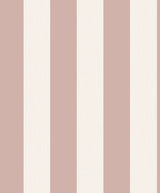 Fine Decor Tavish Light Pink Stripe Wallpaper roll and room visuals