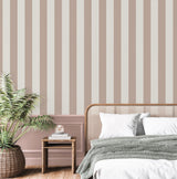 Tavish Light Pink by Fine Decor Stripe Wallpaper – Brewster FD43456