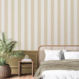 Tavish Light Yellow by Fine Decor Stripe Wallpaper – Brewster Home Fashions FD43457