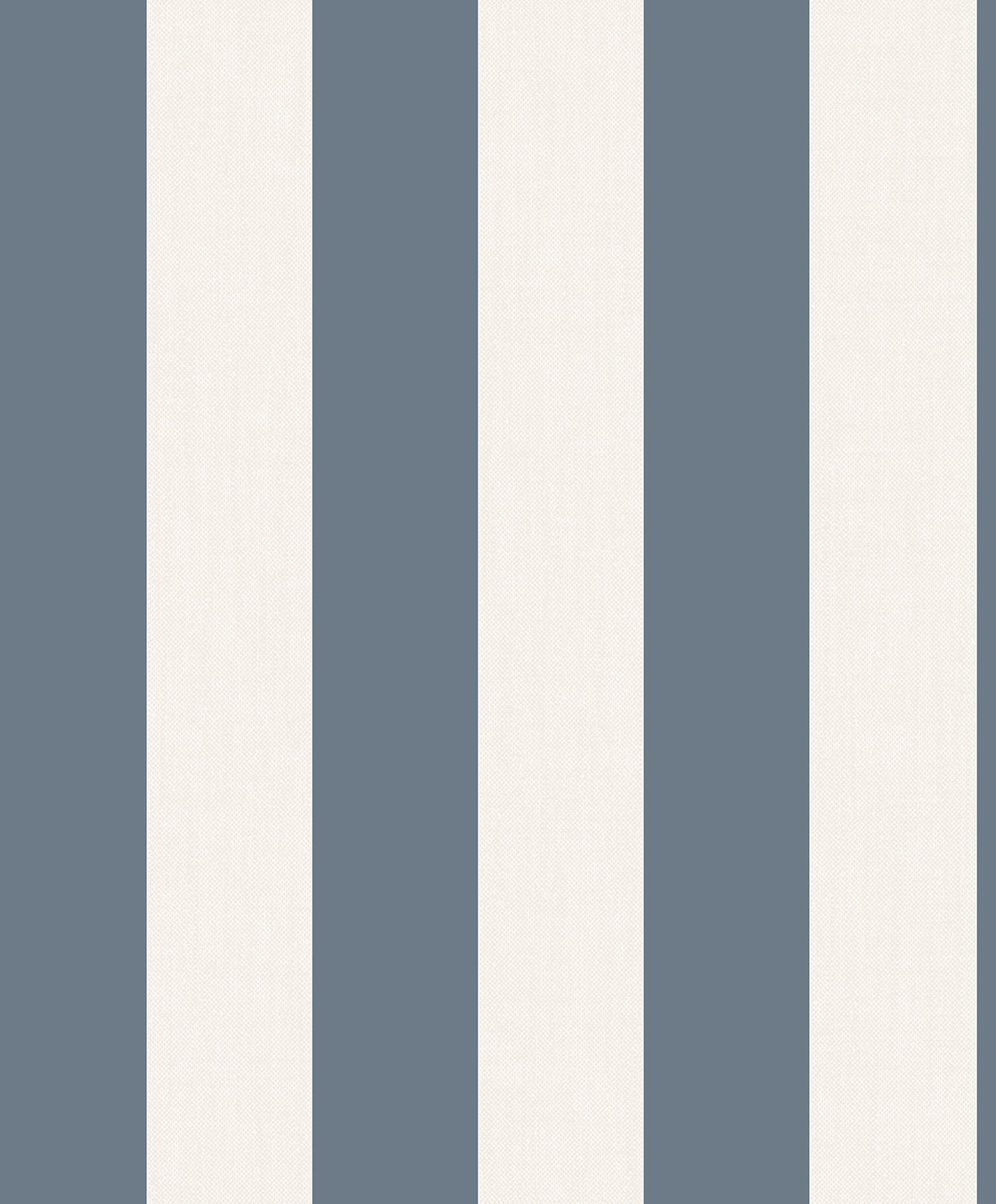 Fine Decor Tavish Blue Stripe Wallpaper roll and room scenes in powder blue and white vertical bands