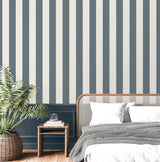 Tavish Blue by Fine Decor Stripe Wallpaper – Brewster Home Fashions FD43458