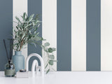 Tavish Blue by Fine Decor Stripe Wallpaper – Brewster Home Fashions FD43458
