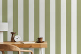 Tavish Sage by Fine Decor Stripe Wallpaper- Brewster Home Fashions FD43459