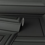 Distinctive Dark Grey by Fine Decor Square Panel Wallpaper – Brewster Home Fashions FD43466