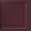 Fine Decor Distinctive Merlot Square Panel Wallpaper FD43468 sample swatch showing square panel motif