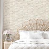 Hugo Dove Faux Wood Wallpaper by Fine Decor Modern Faux Wood Sidewalls – Brewster Home Fashions FD43493