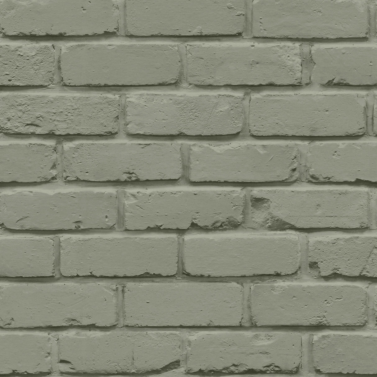 Fine Decor Alpin Sage Painted Brick Wallpaper FD43603