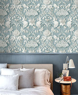 Fae Sky Blue by Fine Decor Woodland Wallpaper – Brewster Home Fashions FD43605