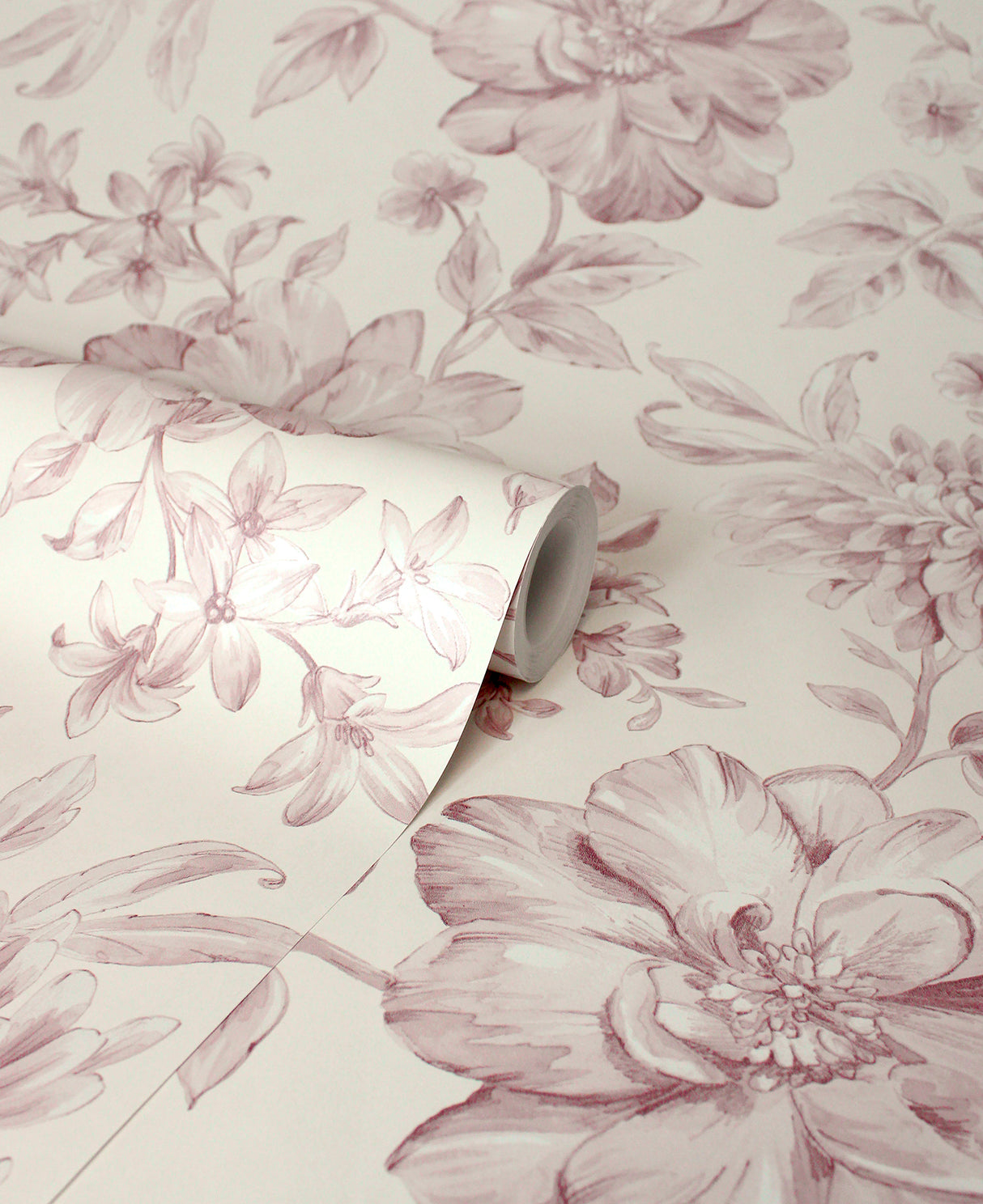 Gabriela Pink by Fine Decor Floral Wallpaper – Brewster Home Fashions FD43609