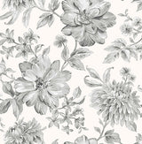 Gabriela Grey Floral Wallpaper – Fine Decor FD43612