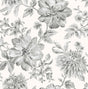 Gabriela Grey Floral Wallpaper – Fine Decor FD43612