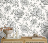 Gabriela Grey by Fine Decor Floral Wallpaper – Brewster Home Fashions FD43612