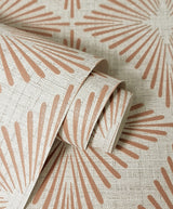 Denver Rust by Fine Decor Starburst Wallpaper – Brewster Home Fashions FD43748