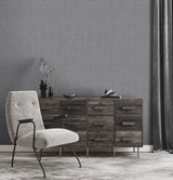 Weber Dark Grey by Fine Decor Fabric Texture Wallpaper – Brewster Home Fashions FD43751