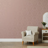 Signature Rose by Fine Decor Damask Wallpaper – Brewster Home Fashions FD43775