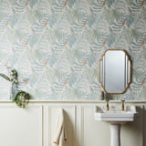 Cleo Pastel by Fine Decor Tropical Wallpaper – Brewster Home Fashions FD43780