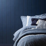 Killian Navy by Fine Decor Wood Panel Wallpaper – Brewster Home Fashions FD43781