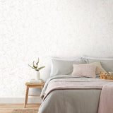Cosima White by Fine Decor Sprig Wallpaper – Brewster Home Fashions FD43786
