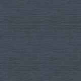 Fine Decor Miya Dark Blue Faux Grasscloth Wallpaper FD43787