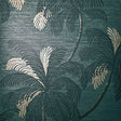 Jones Teal Palm Tree Wallpaper by Fine Decor, FD43789