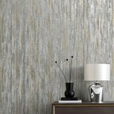 Belen Grey by Fine Decor Textured Stripe Wallpaper – Brewster Home Fashions FD43811